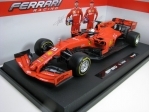  Ferrari SF90 Formule 1 No.5 S. Vettel 2019 1:18 Bburago 